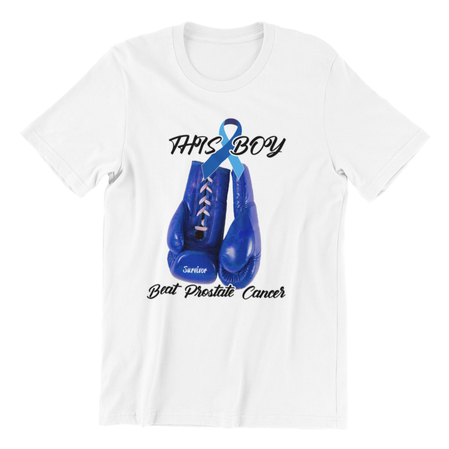 This Boy Beat Prostate Cancer T-shirt/ Prostate Cancer Survivor Gift/Cancer Fighter/Cancer Awareness Shirt