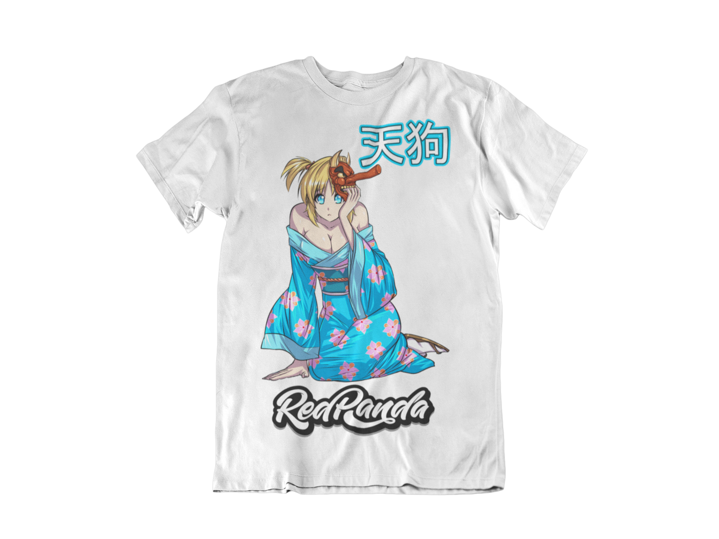 Tengu Mask Tee - Red Panda Clothing