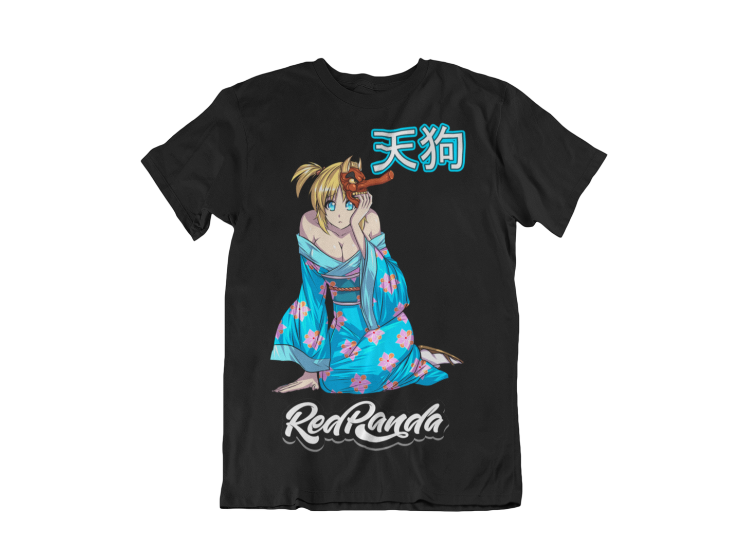 Tengu Mask Tee - Red Panda Clothing