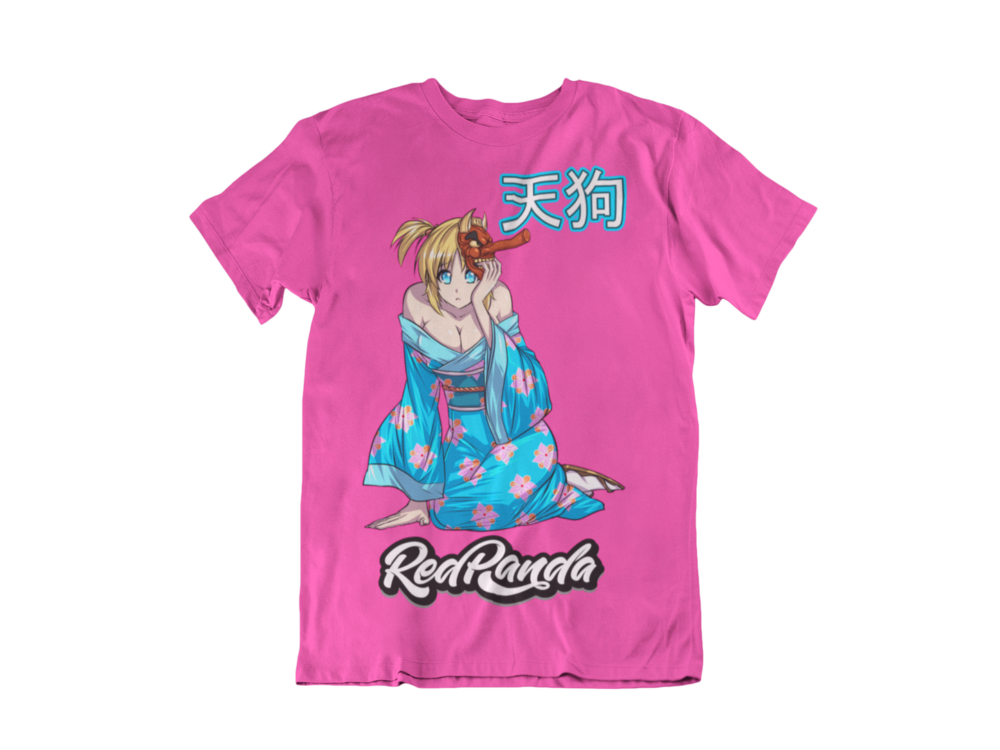 Tengu Mask Tee - Red Panda Clothing