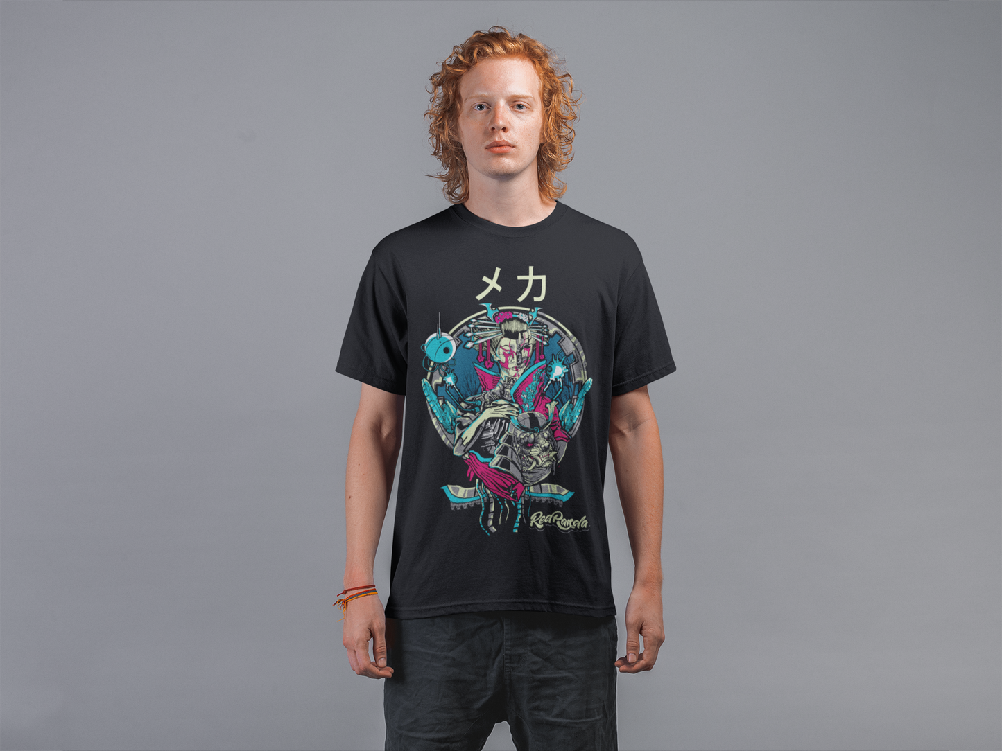 Mecha- Geisha - Red Panda Clothing