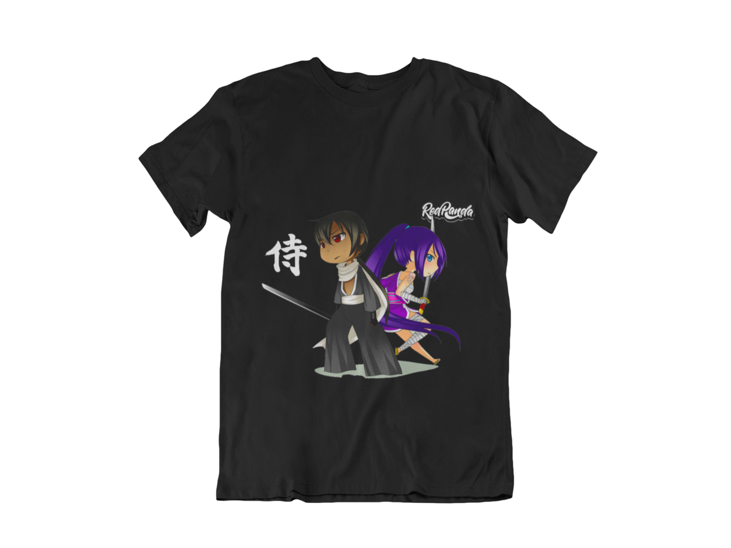 Kuro and Emiko Tee - Red Panda Clothing