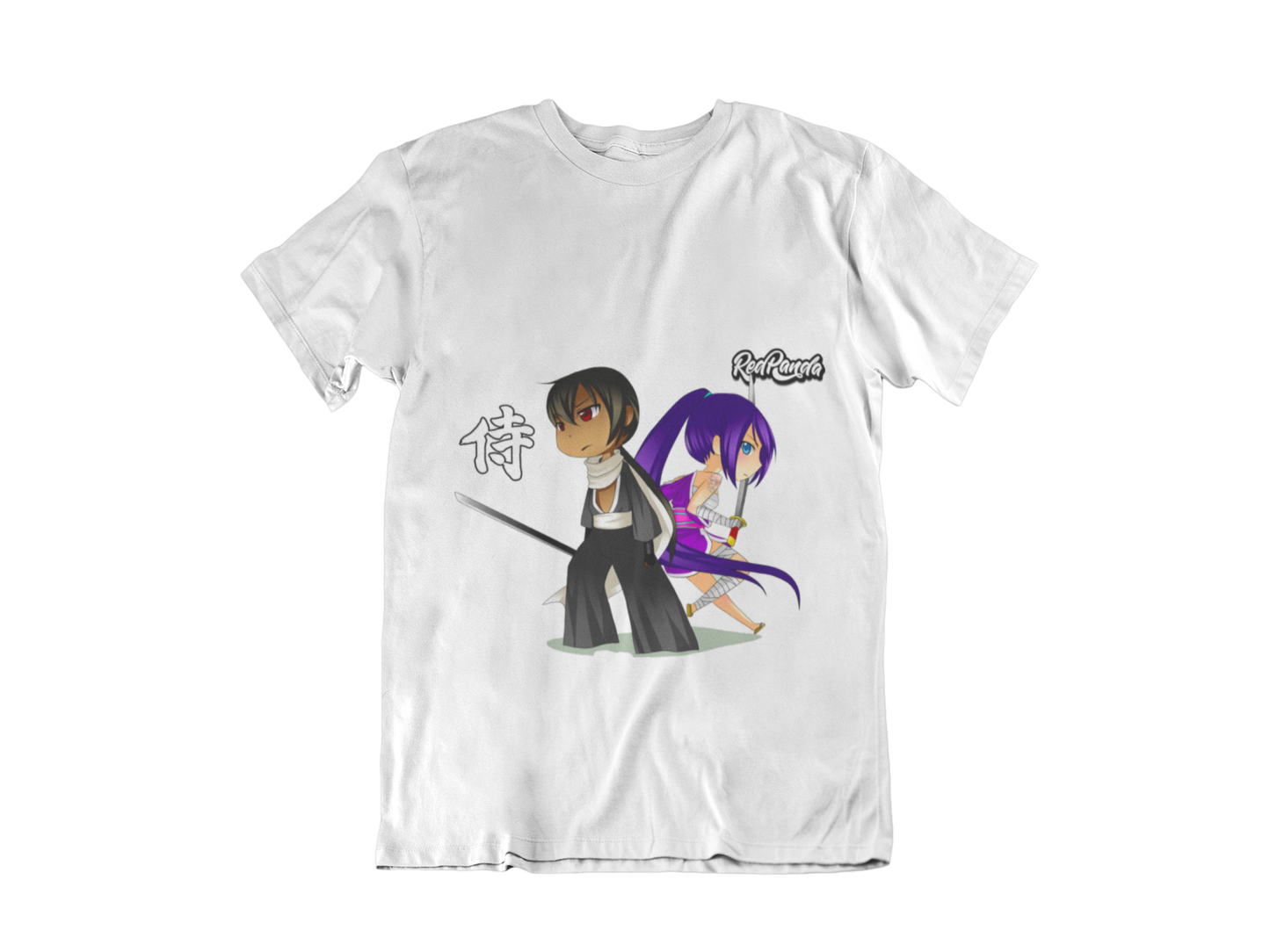 Kuro and Emiko Tee - Red Panda Clothing
