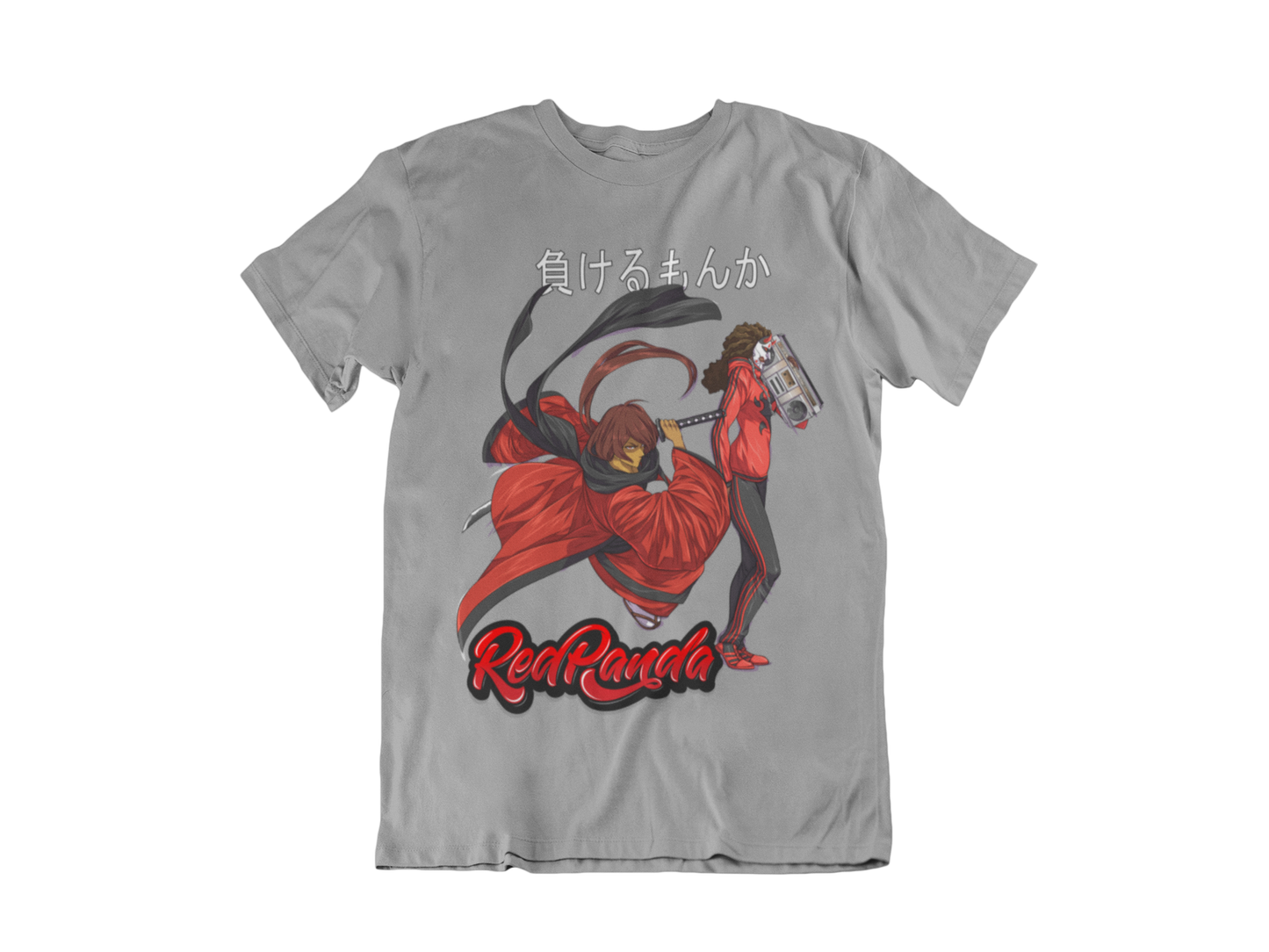 Samurai Theme Music Tee - Red Panda Clothing