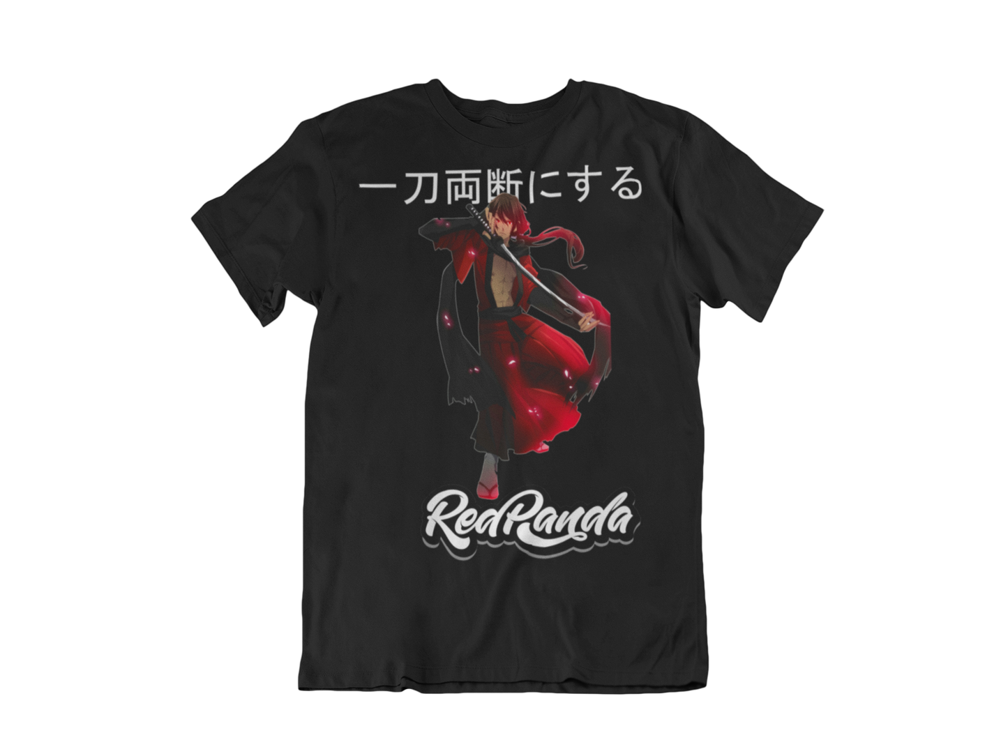 Samurai Ronin T-shirt - Red Panda Clothing