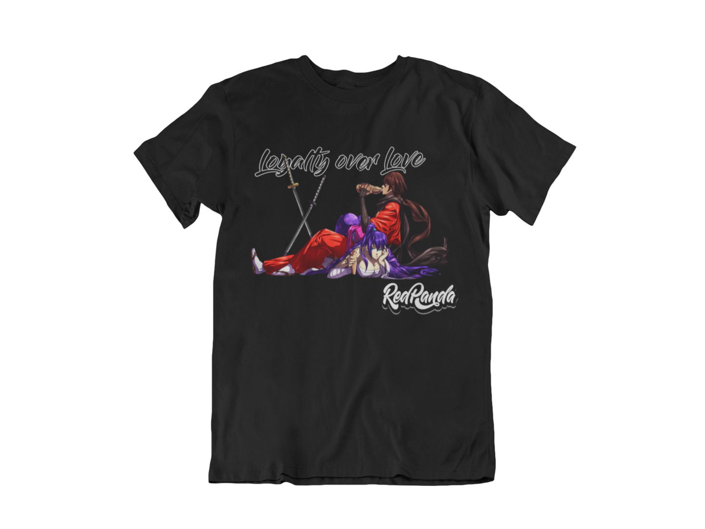 Loyalty over Love (Black) Tee - Red Panda Clothing