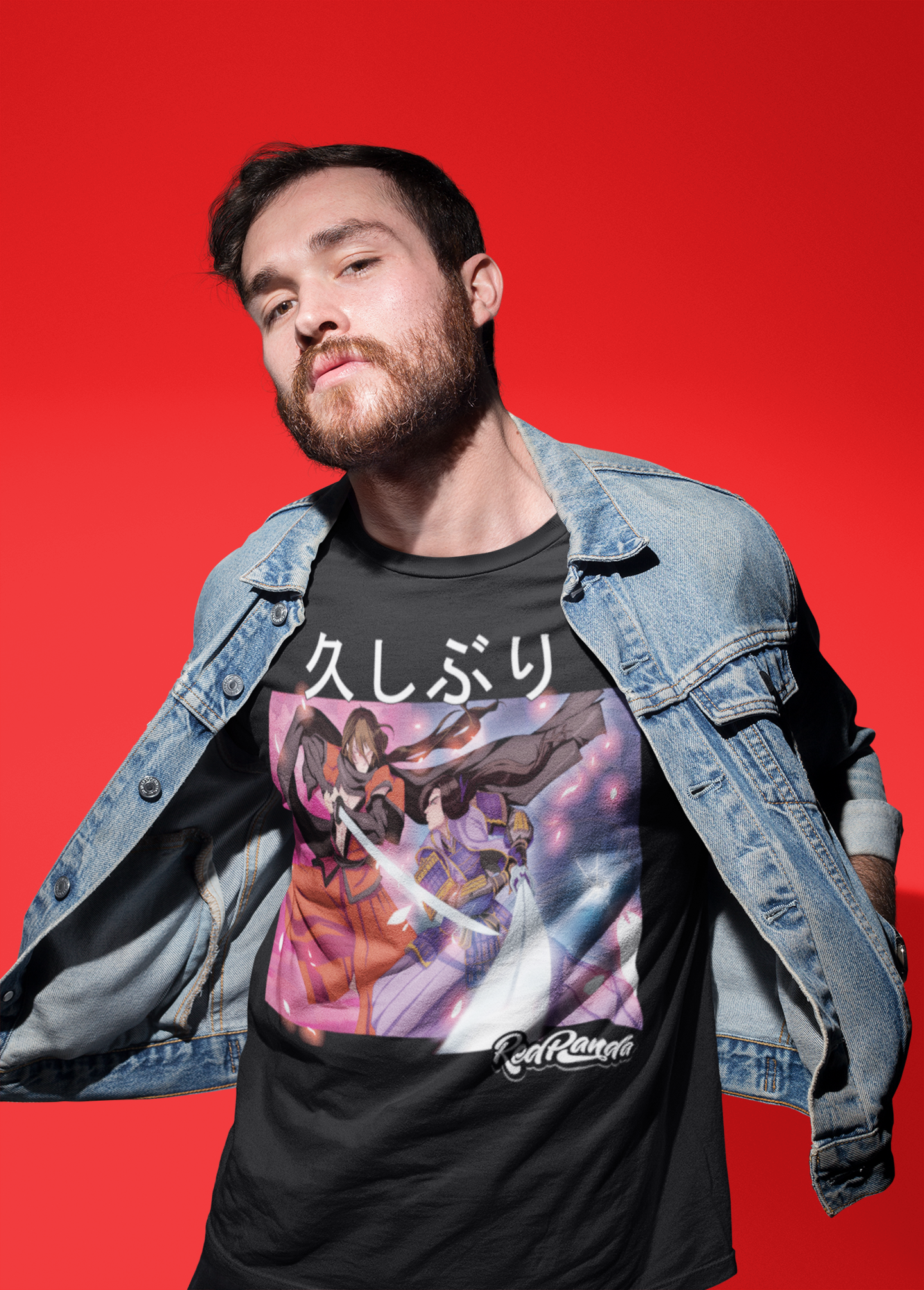 Kuro vs Mitsuhide Tee - Red Panda Clothing