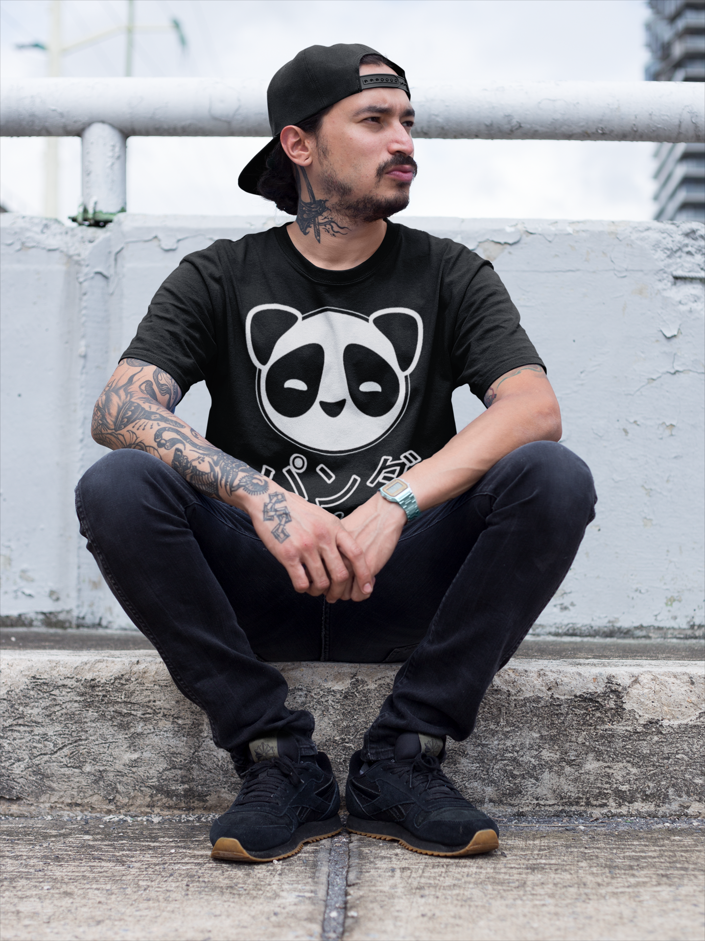 Original Red Panda Logo (White) - Red Panda Clothing