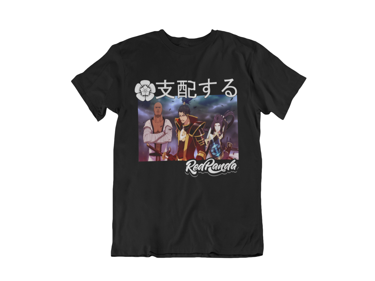 World Domination Tee (Oda Nobunaga) - Red Panda Clothing