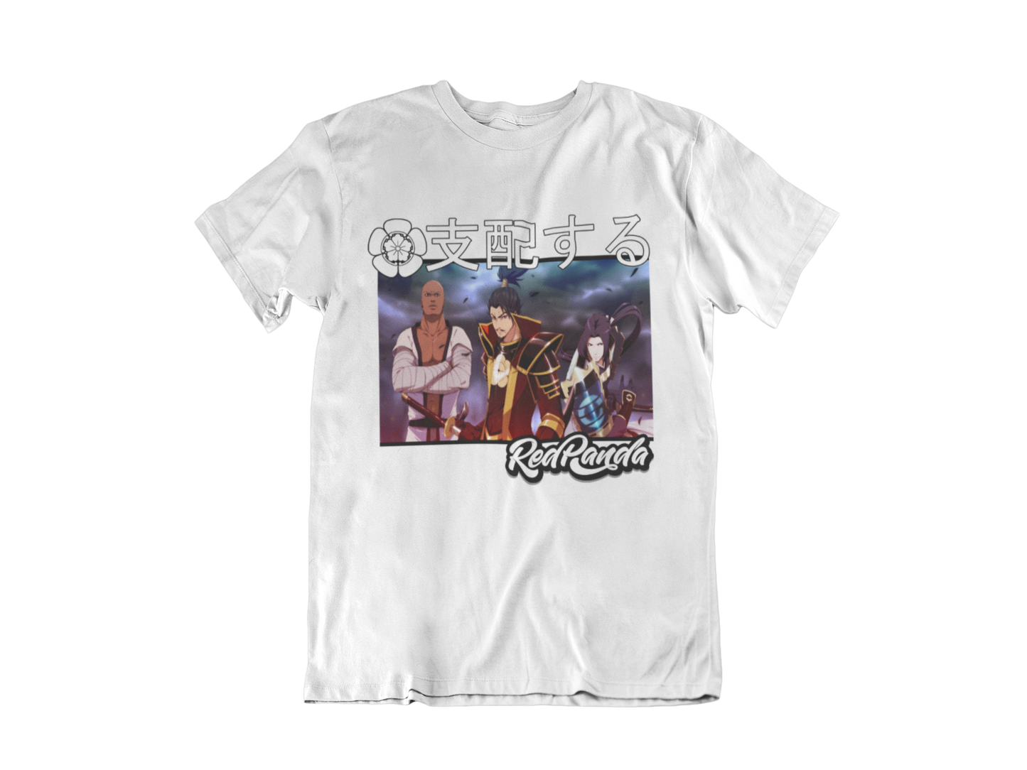 World Domination Tee (Oda Nobunaga) - Red Panda Clothing