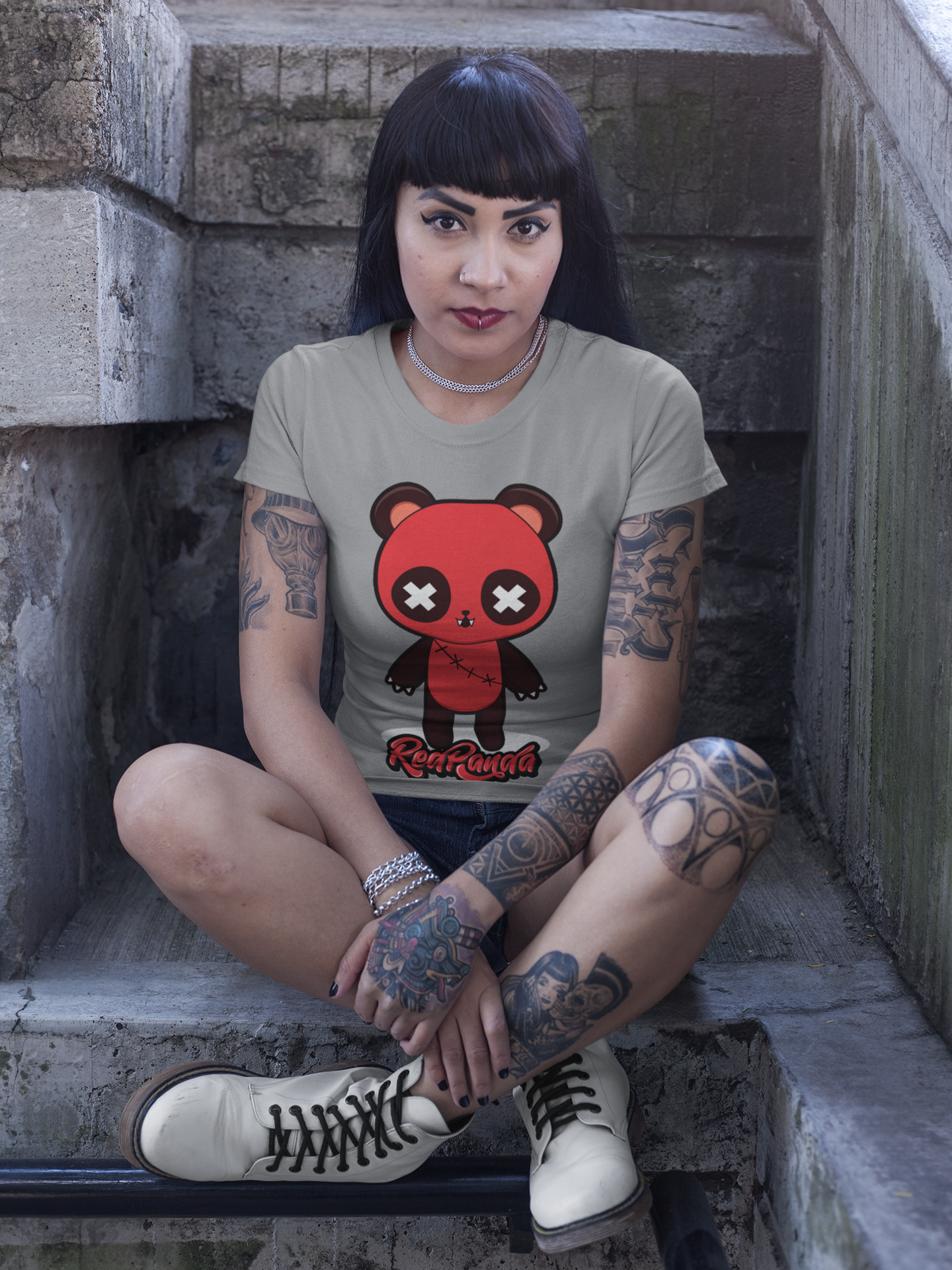 Yami- Kawaii Dark Ming Tee. - Red Panda Clothing