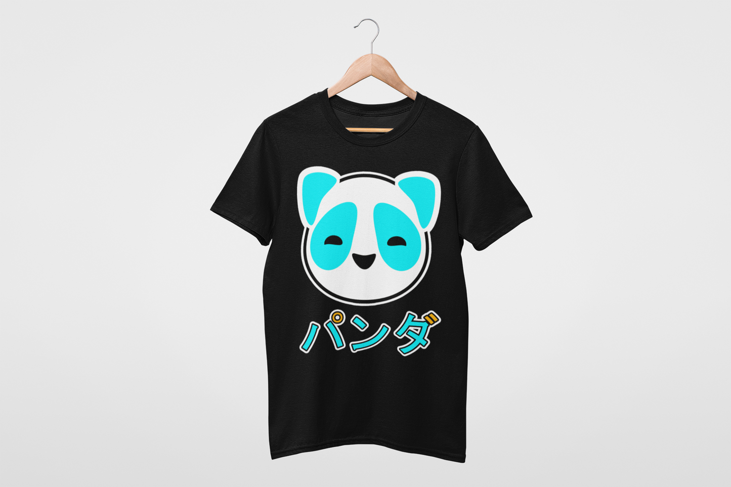 Baby Blue Unisex-T-shirt Japanese Streetwear by Red Panda