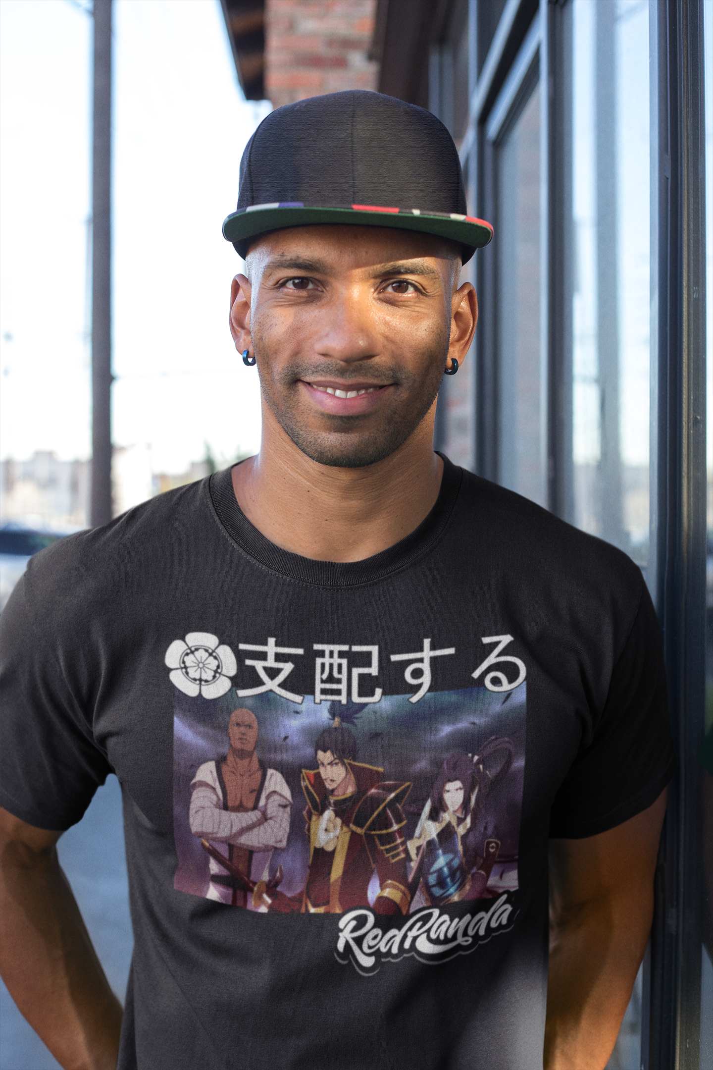 World Domination Tee (Oda Nobunaga) - Red Panda Clothing