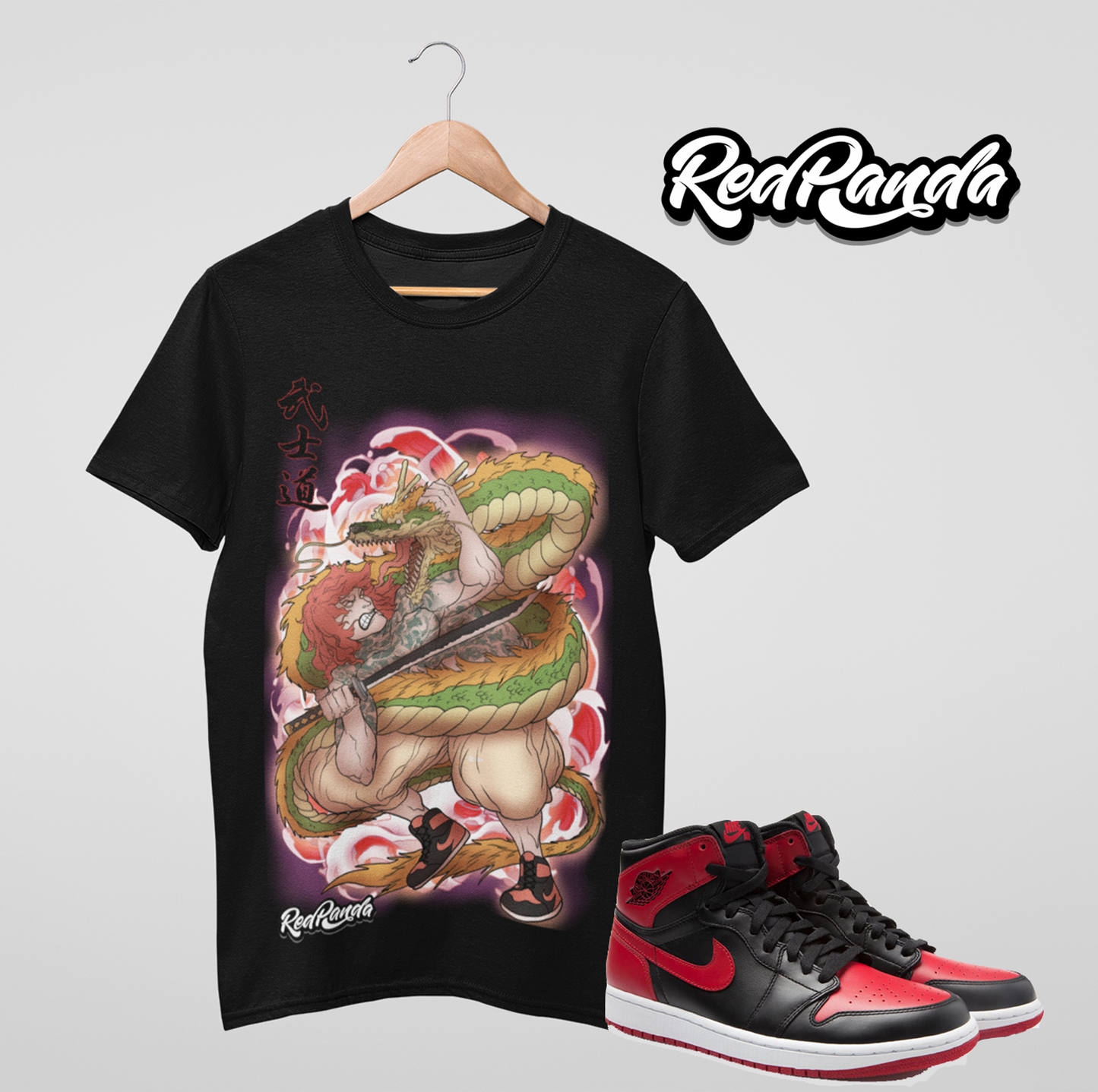 Way of the Samurai Tee- Red Panda Clothing