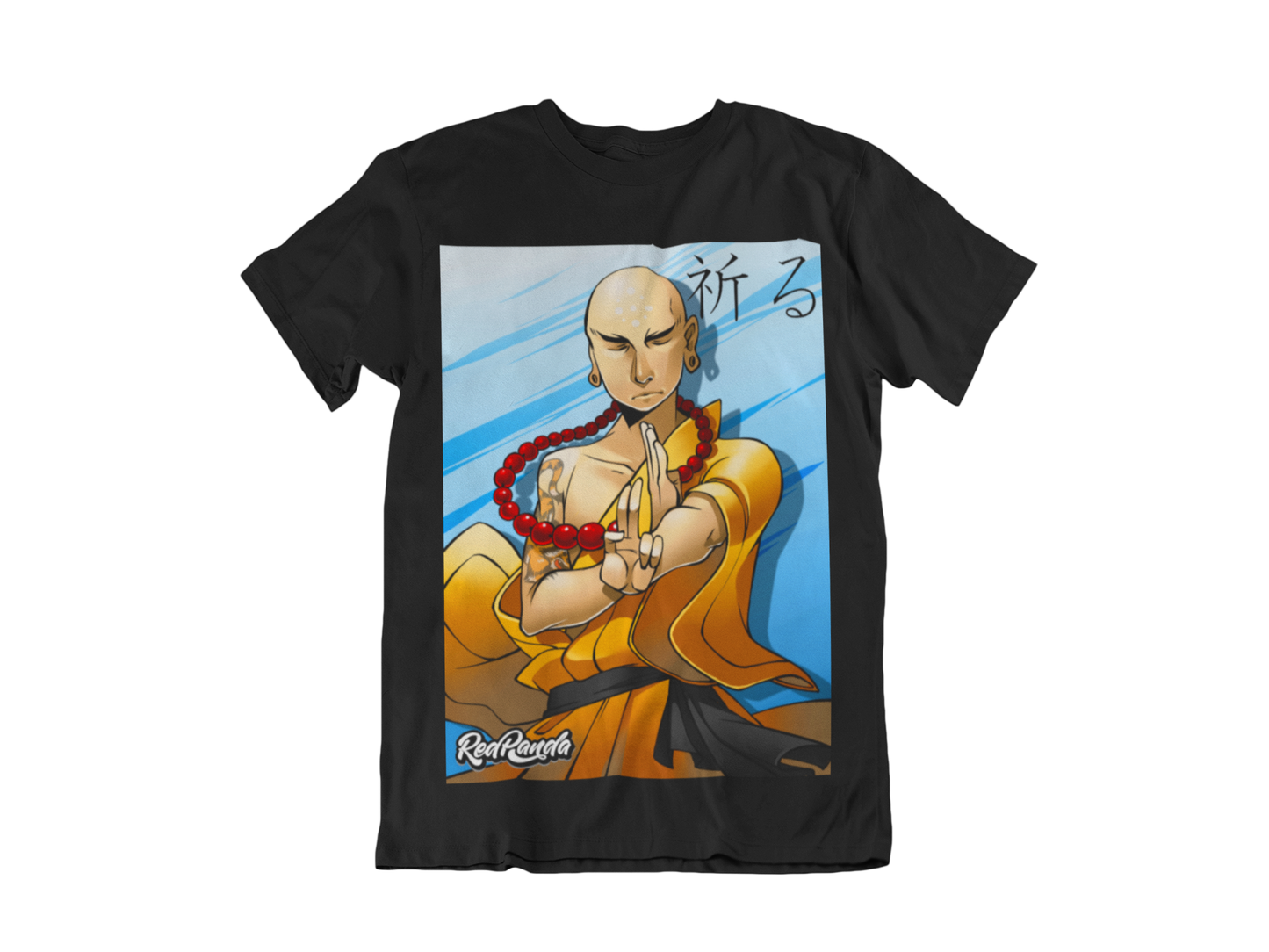 Wu Manga Design tee - Red Panda Clothing