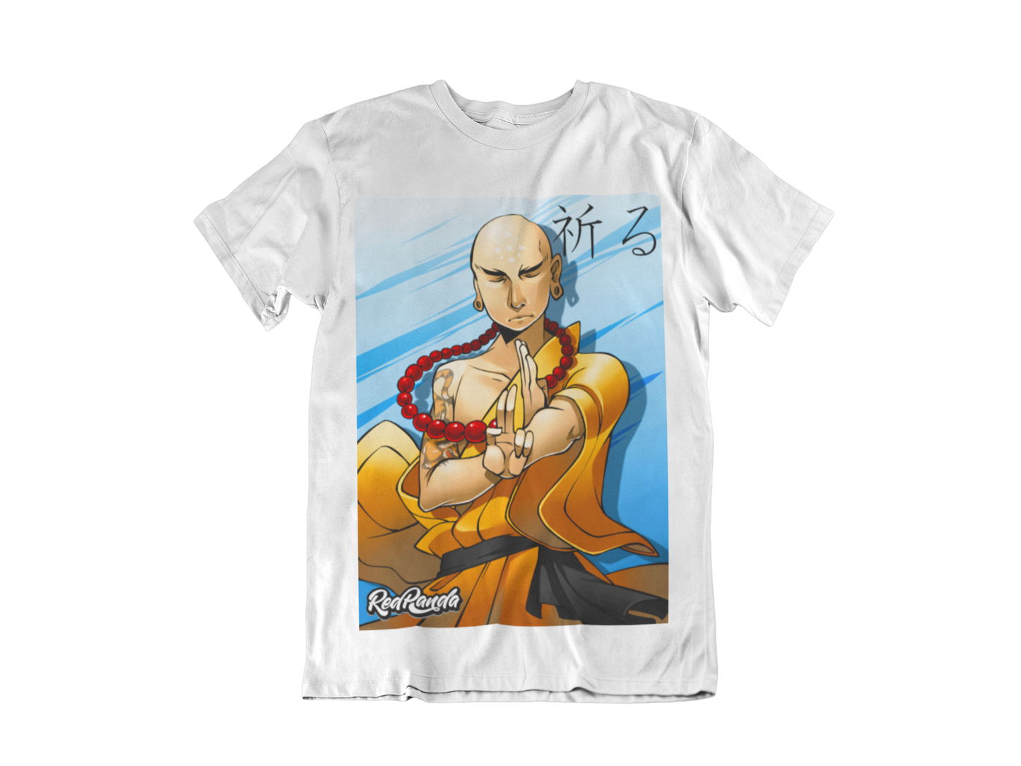 Wu Manga Design tee - Red Panda Clothing