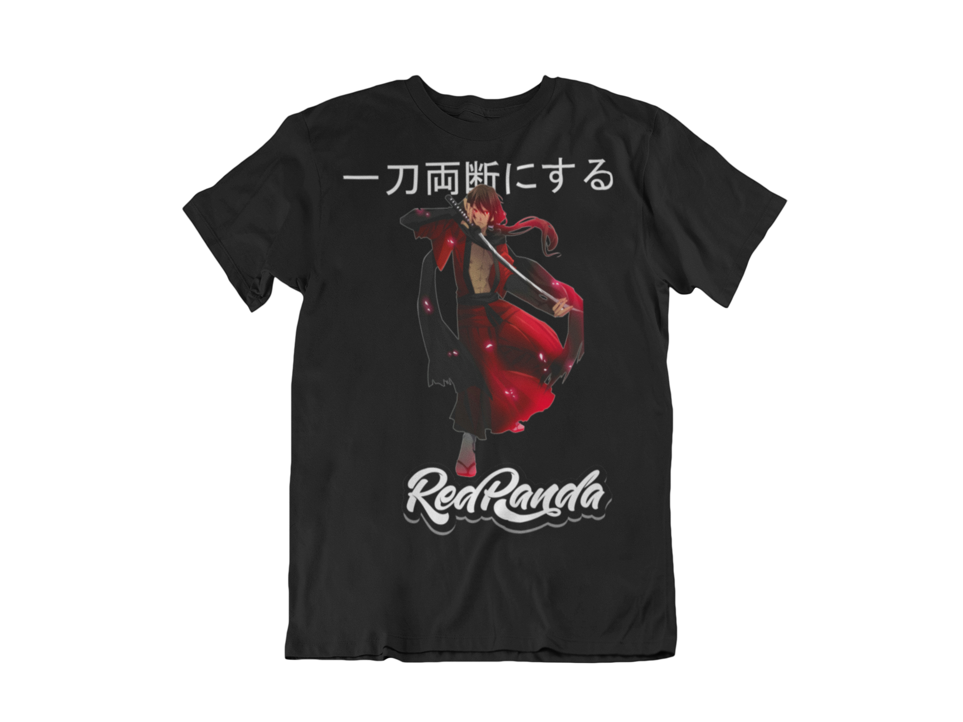 Samurai Ronin T-shirt - Red Panda Clothing