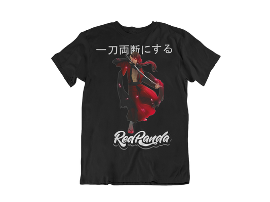 Samurai Ronin T-shirt - Red Panda Clothing