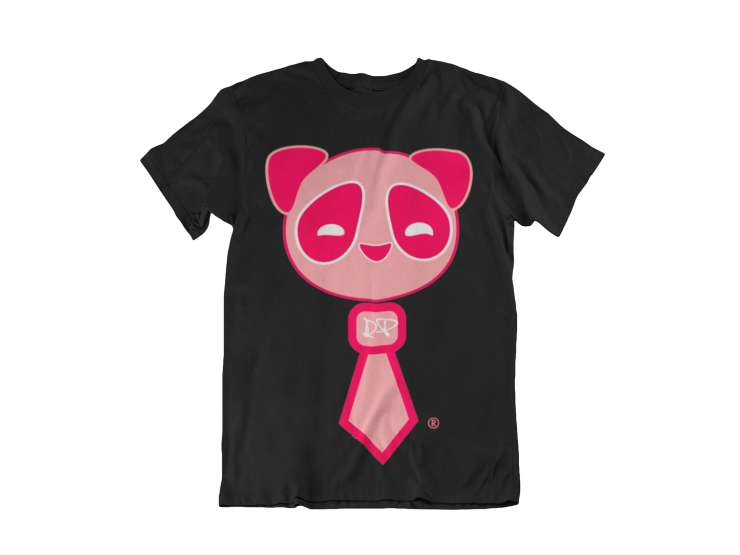 Neck Tie Panda (Pink) - Red Panda Clothing