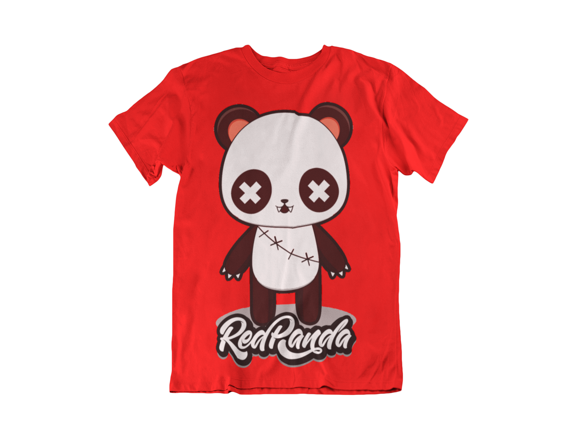 Yami Kawaii Dark Ming Tee (White Panda) - Red Panda Clothing