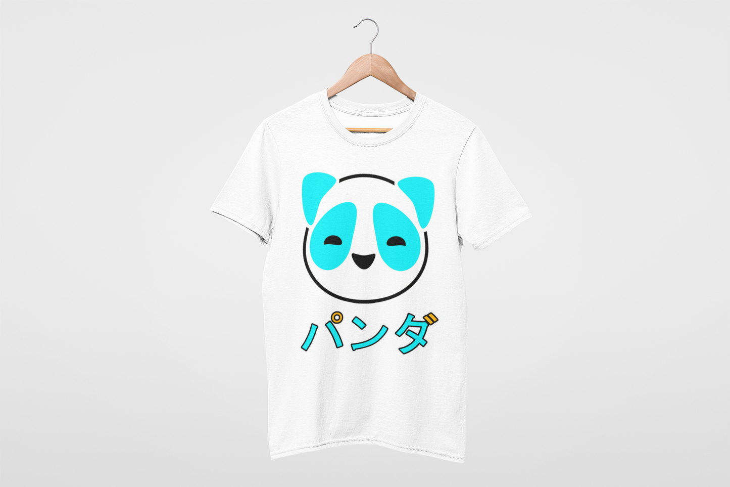 Baby Blue Unisex-T-shirt Japanese Streetwear by Red Panda
