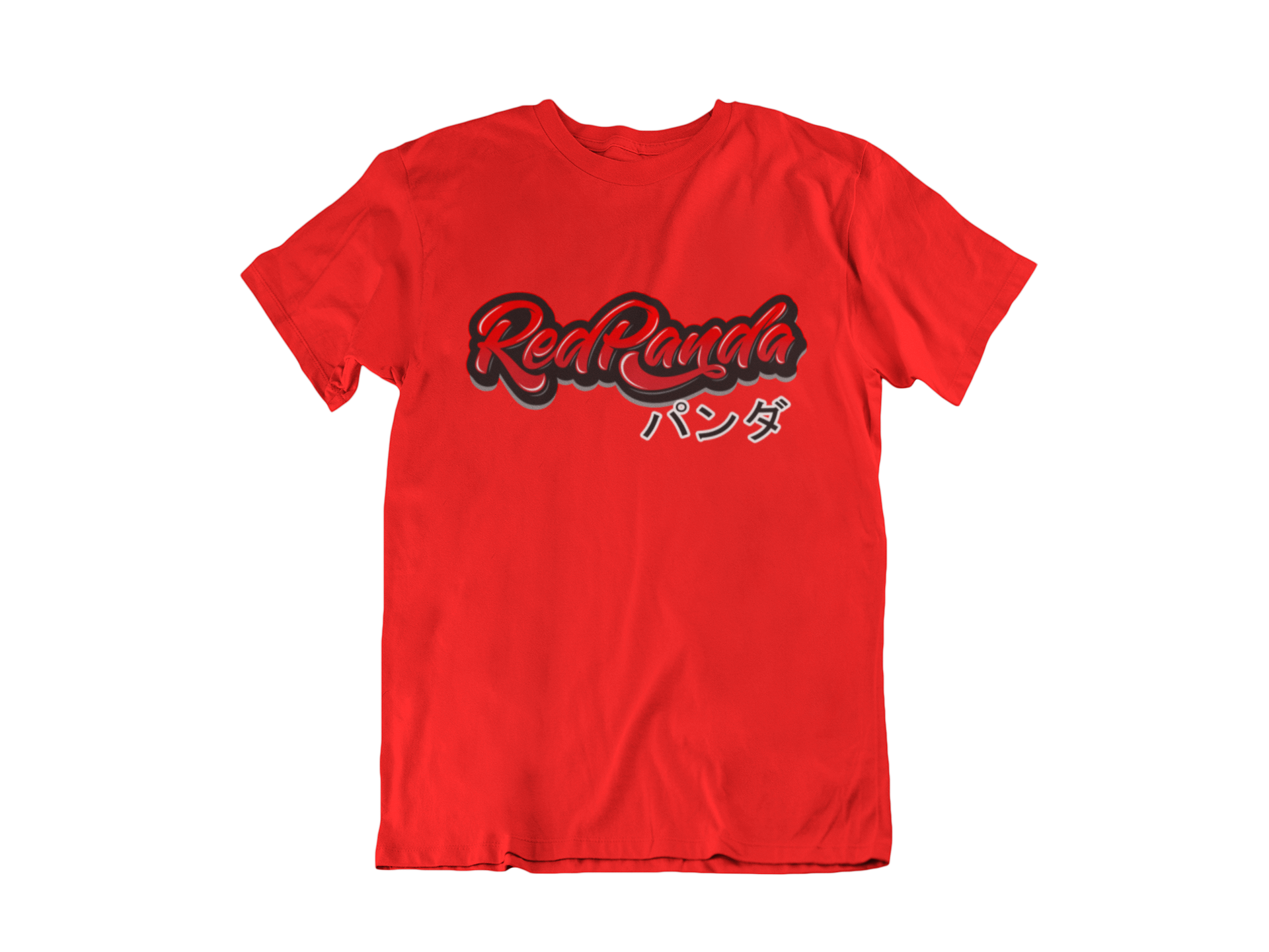 Red Panda Word logo (Red) - Red Panda Clothing